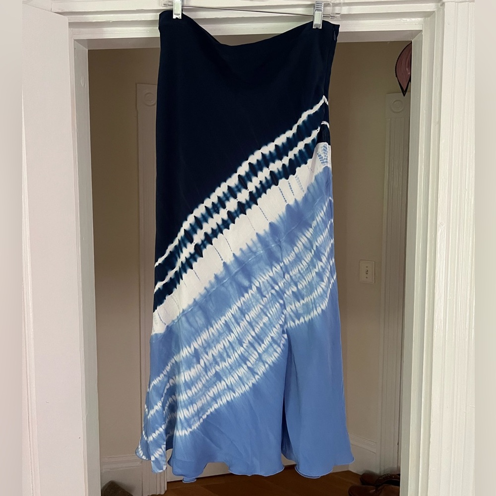 Aquazzura Tie-Dye Midi Skirt